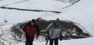 Snowboarding in Wales